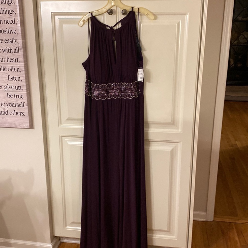 Beautiful purple size 18 prom dress